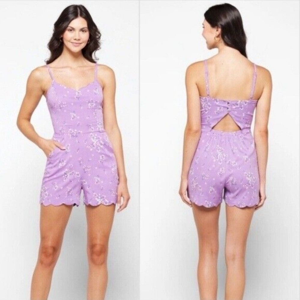 41 Hawthorn Purple Romper